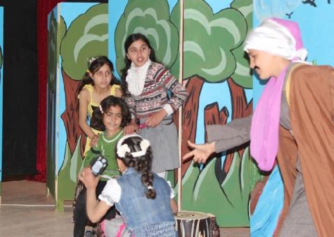 أطفال خان يونس يحيون فصلا من فصول الحضارة الإسلامية