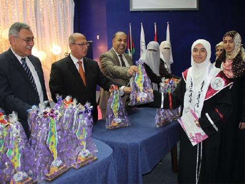 مجلس طالبات الجامعة الإسلامية تكرم 850 طالبة متفوقة