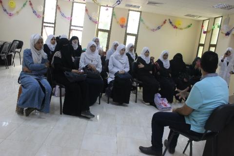 الوفاء للمسنين تستقبل وفدا من "أونروا" وآخر "مدرسياً"
