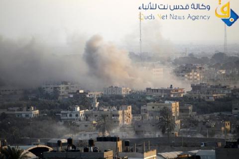 الجيش المصري يفجر نفق على الحدود في برفح
