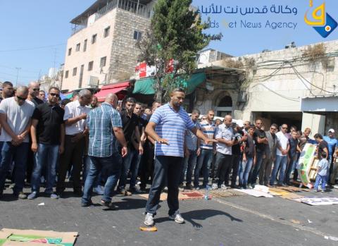 قمع المصلين في شوارع وازقة القدس /عدسة:ديالا جويحان
