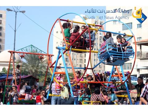 فرحة الأطفال فى عيد الأضحى المبارك / عدسة : عائد تايه
