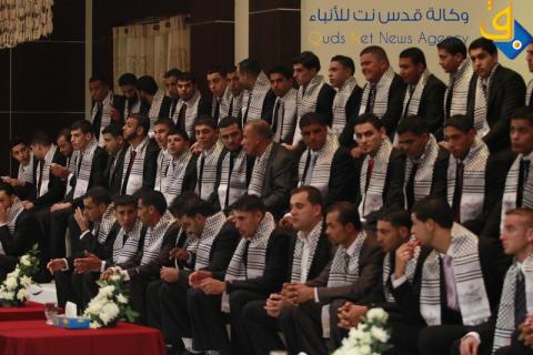 الزواج الجماعي الاول لعوائل الشهداء و الاسرى في غزة برعاية مؤسسة سهيد فلسطين وجمعية الانصار الخيرية /عدسة: عائد التايه