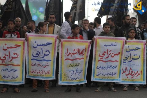 حركة الجهاد الاسلامي تنظم مهرجان تأبيني للشهيد الاسير حسن الترابي بغزة/عدسة:عائد تايه