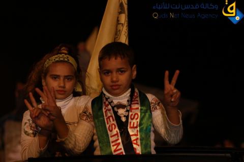 استقبال اسرى غزة المحررين ضمن الدفعة الثالثة من الاسرى القدامى على معبر بيت حانون"ايرز"/عدسة: عائد تايه