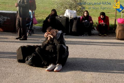 فتح معبر رفح بعد اغلام دام نحو أسبوعين/عدسة:عبد الرحيم الخطيب