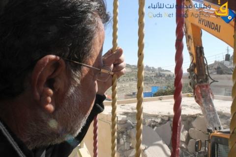 أحياء القدس تستيقظ على أصوات جرافات الهدم/عدسة: ديالا جويحان