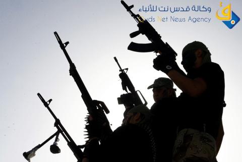 مسير لطلاب الفتوة برفح مدججين بالسلاح/ عدسة: عبد الرحيم الخطيب