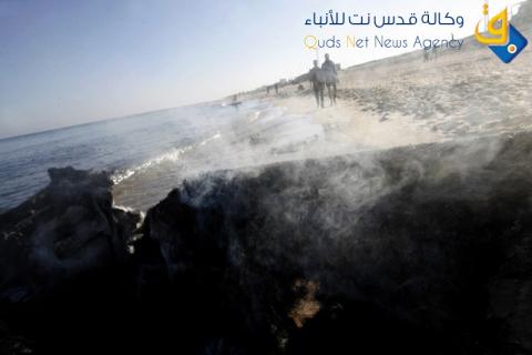 استهداف قوارب الصيادين قبالة ساحل رفح/عدسة: عبد الرحيم الخطيب