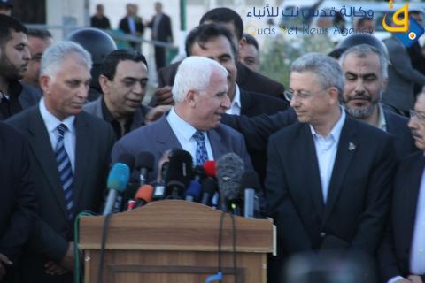 وفد المصالحة يصل الى غزة عبر "ايرز"