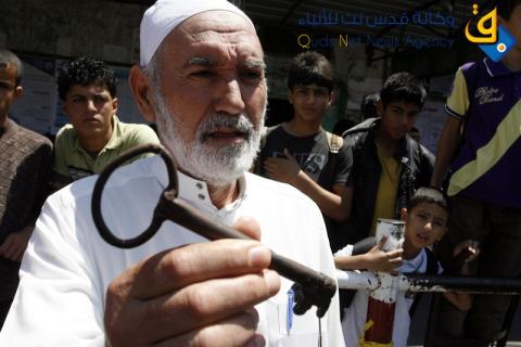 وقفة برفح بذكرى النكبة وتضامنًا مع الأسرى/ عدسة: عبد الرحيم الخطيب