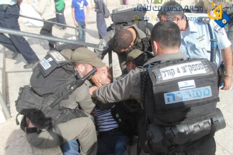 مواجهات وإعتقالات في القدس/ عدسة: ديالا جويحان
