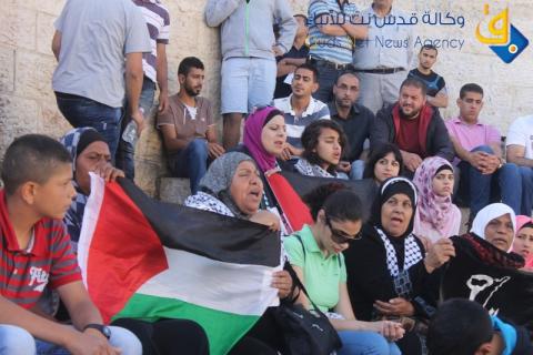قمع مسيرة مقدسية لاحياء الذكرى السابعة والأربعون لنكسة حزيران