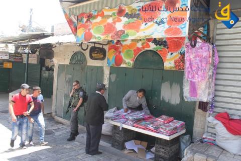 اضراب عام في القدس تضامن مع الاسرى