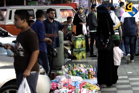 اجواء استقبال شه رمضان في غزة