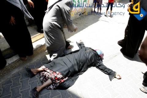 تشييع جثمان الشهيد عبد الله الاخرس في رفح/ عدسة: عبد الرحيم الخطيب‎