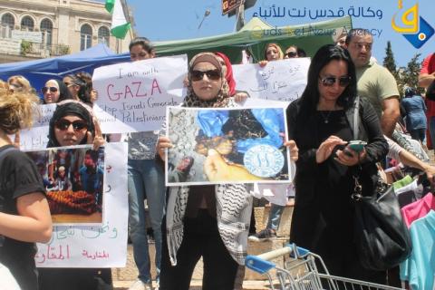 التضييق الإسرائيلي على المقدسيين في ليلة القدر/ عدسة: ديالا جويحان