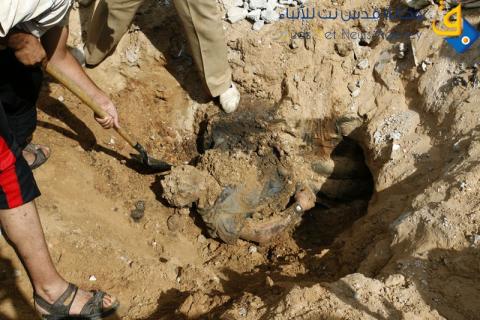 الدمار الهائل في مناطق شرق رفح بالقرب من معبر صوفا/ عدسة: عبد الرحيم الخطيب