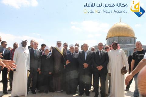 الاولى منذ عام ١٩٦٧.. زيارة وزير خارجية الكويت الشيخ صباح الخالد الحمد الصباح للقدس