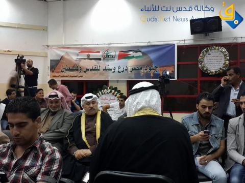بيت عزاء بغزة تضامنا مع ضحايا هجوم سيناء
