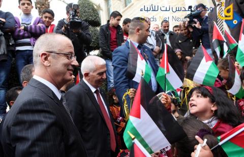 جولة رئيس الوزراء الفلسطيني رامي الحمد الله في الخليل