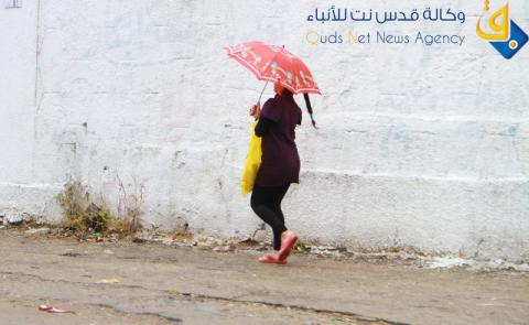 أمطار الخير بغزة اليوم / تصوير سلطان ناصر