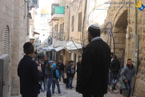 محاولة مستوطنين الاستيلاء على منزل مقدسي
