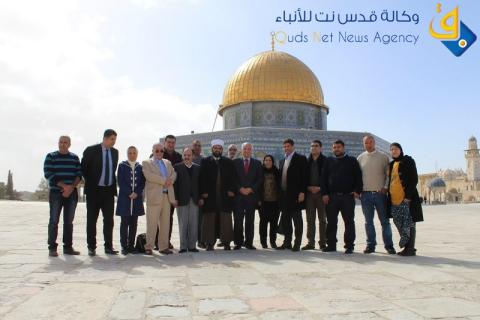 وفد من حزب "الأصالة والمعاصرة" المغربي يزور القدس