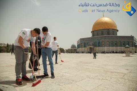 حملة "قدسنا نظيفة وصحية"