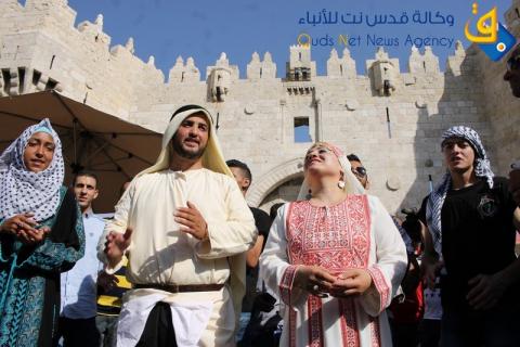 القدس تحتفل بإحياء يوم التراث الفلسطيني