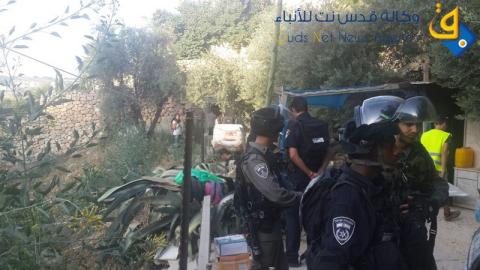 عملية هدم بالقدس/ عدسة ديالا جويحان