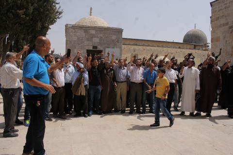 حرب في ساحات الاقصى