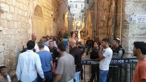 مدينة القدس ثكنة عسكرية بوقفة عرفة..
