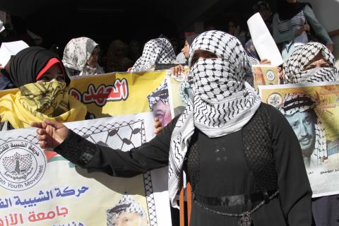 احياء الذكرى الـ(11) لرحيل الرئيس ياسر عرفات (ابو عمار) في جامعة الازهر بغزة