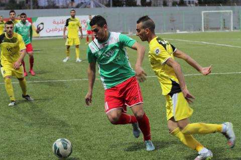 مباراة شباب دورا والامعري ضمن دوري الوطنية موبايل على استاد دورا|عدسة رشاد ابوحميد