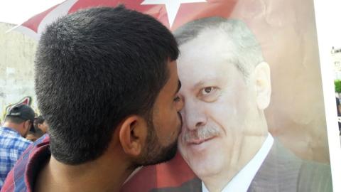 مسيرات دعماً لتركيا في غزة