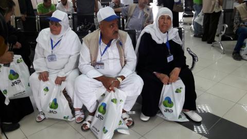أولى قوافل حجاج قطاع غزة تغادر عبر معبر رفح