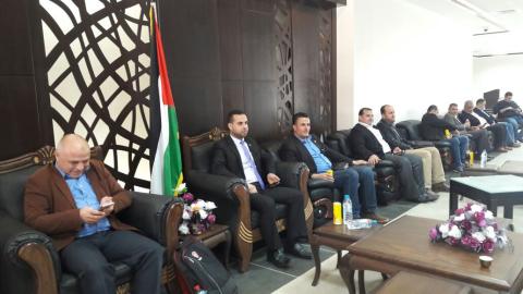 مغادرة وفد قطاع غزة الإعلامي للقاهرة