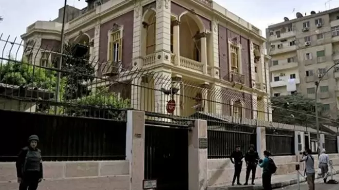 الصورة المرفقة بتقرير المساعدات في القاهرة — المصدر: يني شفق / الأناضول