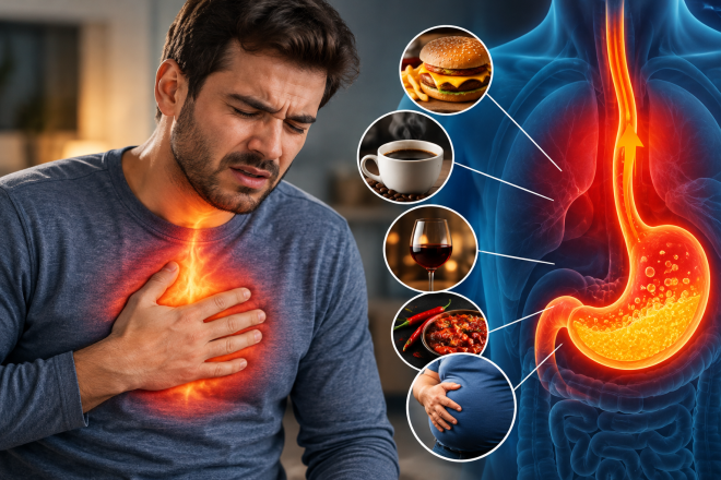 حرقة المعدة الأسباب والأعراض الخطيرة وطرق العلاج