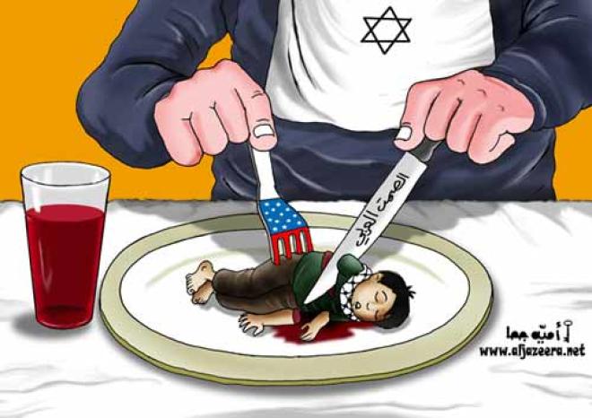 الكاريكاتير" .. ريشة بسيطة جسدت معاناة وأمل الفلسطينيين | وكالة قدس نت  للأنباء