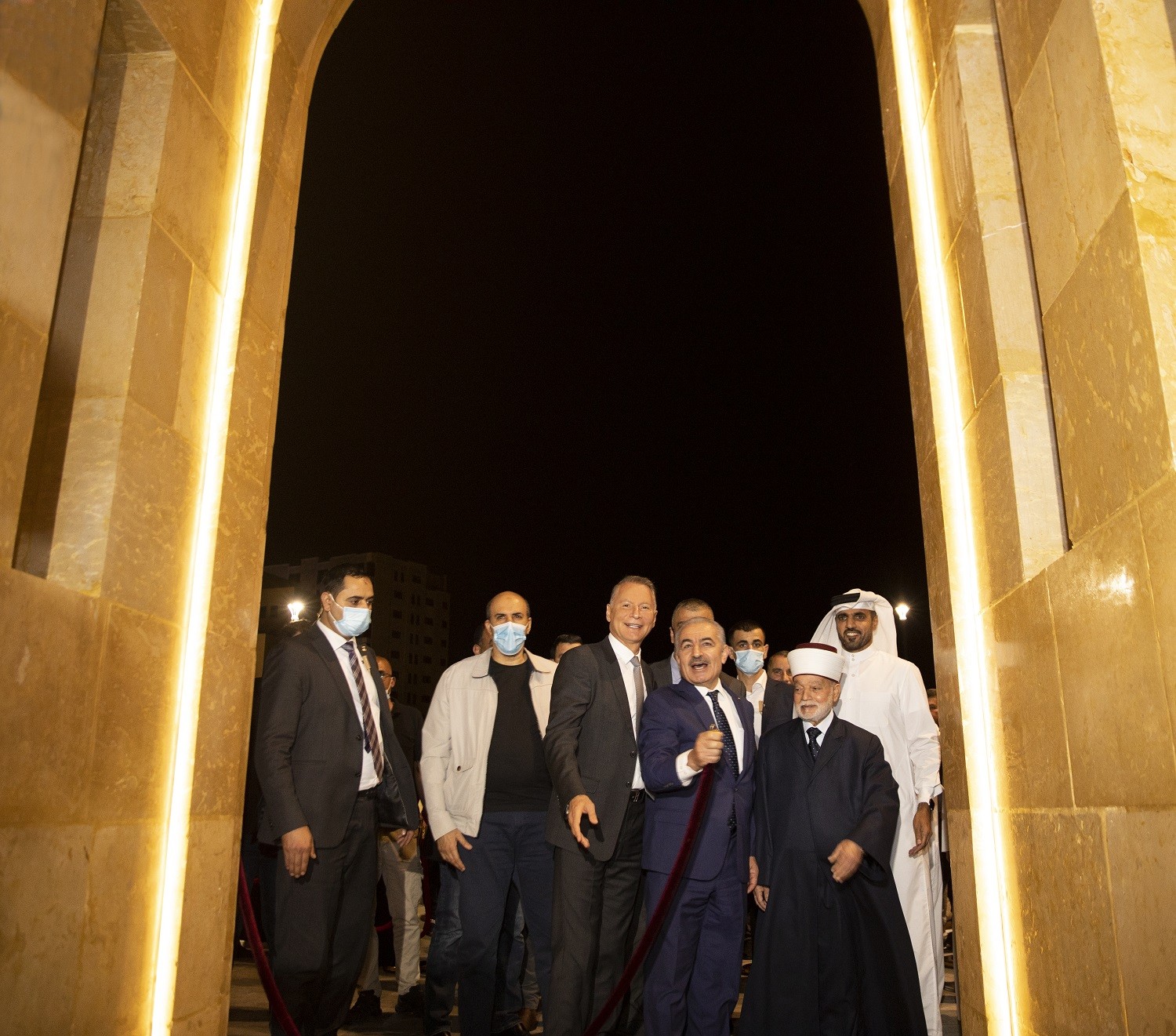 افتتاح جامع قطر في روابي (3)