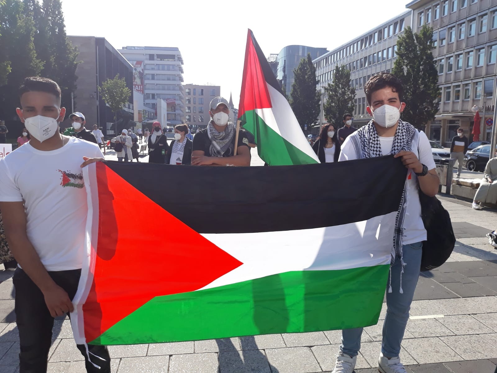مظاهرة جماهيرية حاشدة في مدينة نورنبرغ الألمانية في ذكرى النكسة وتضامنا مع الشعب الفلسطيني5