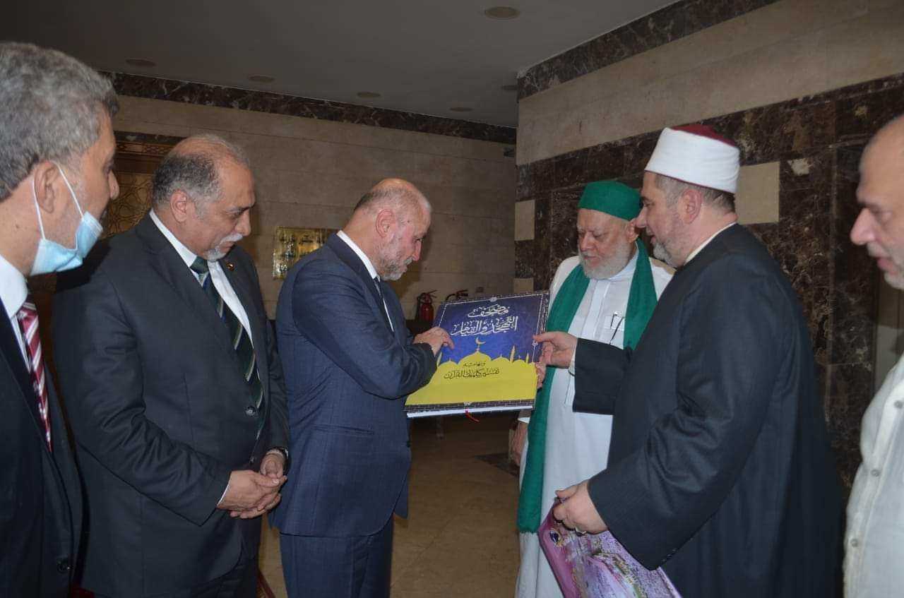 لهباش يطلع قيادات دينية وسياسية مصرية على تطورات الأوضاع في مدينة القدس