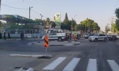 مكان جريمة القتل في اللد