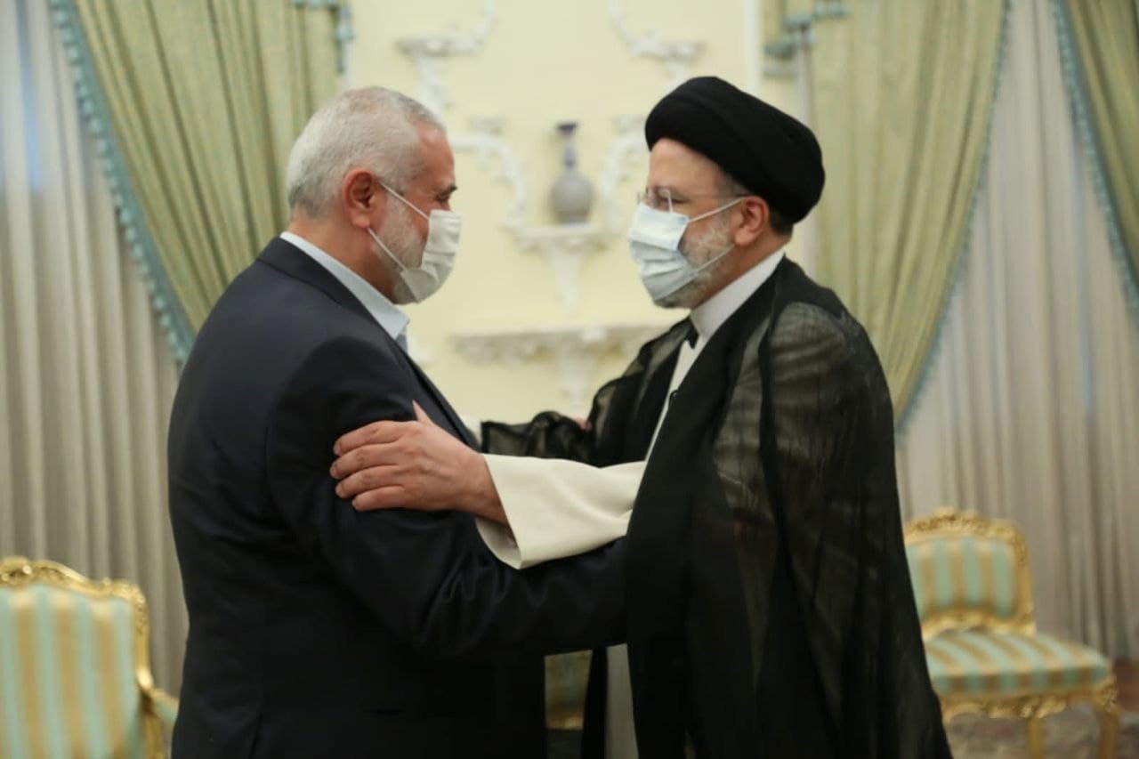 هنية يلتقي الرئيس الإيراني الجديد السيد إبراهيم رئيسي 6