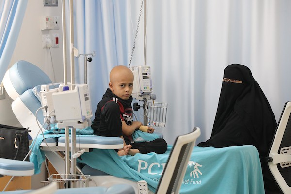 مرضى السرطان في غزة