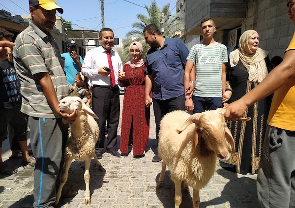 طالبة الثانوية العامة لمى زقوت 