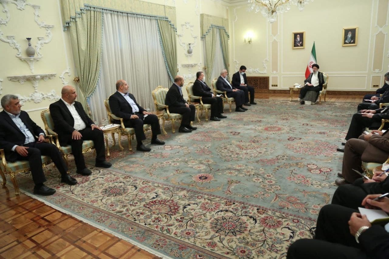 هنية يلتقي الرئيس الإيراني الجديد السيد إبراهيم رئيسي 1