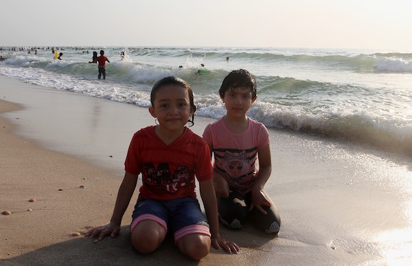 شاطئ بحر مدينة غزة1